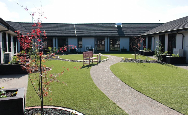 project Glaisdale Radius Residential Care hamilton outdoor area