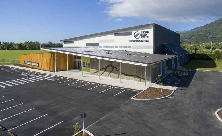 Te Aroha Event Centre elevated view