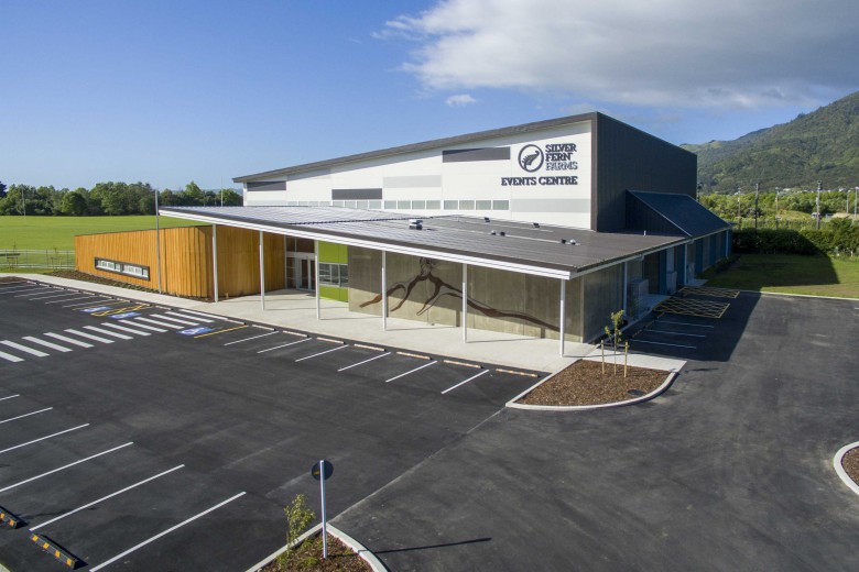 Te Aroha Event Centre elevated view