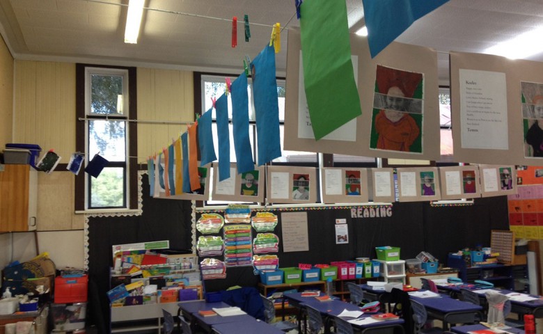 Internal view of Matamata primary school building upgrades