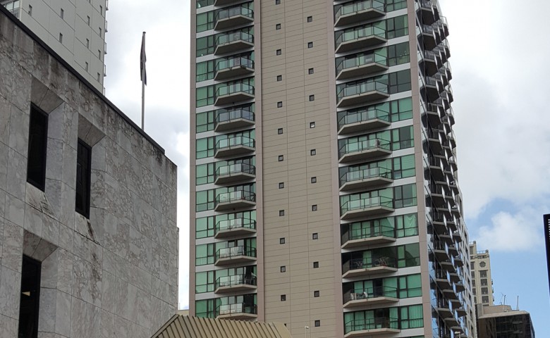 City Gardens apartment building external view