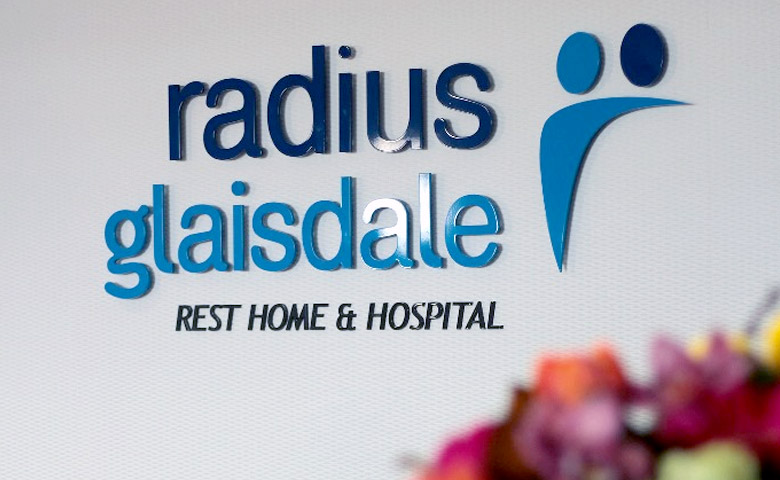 project Glaisdale Radius Residential Care hamilton sign